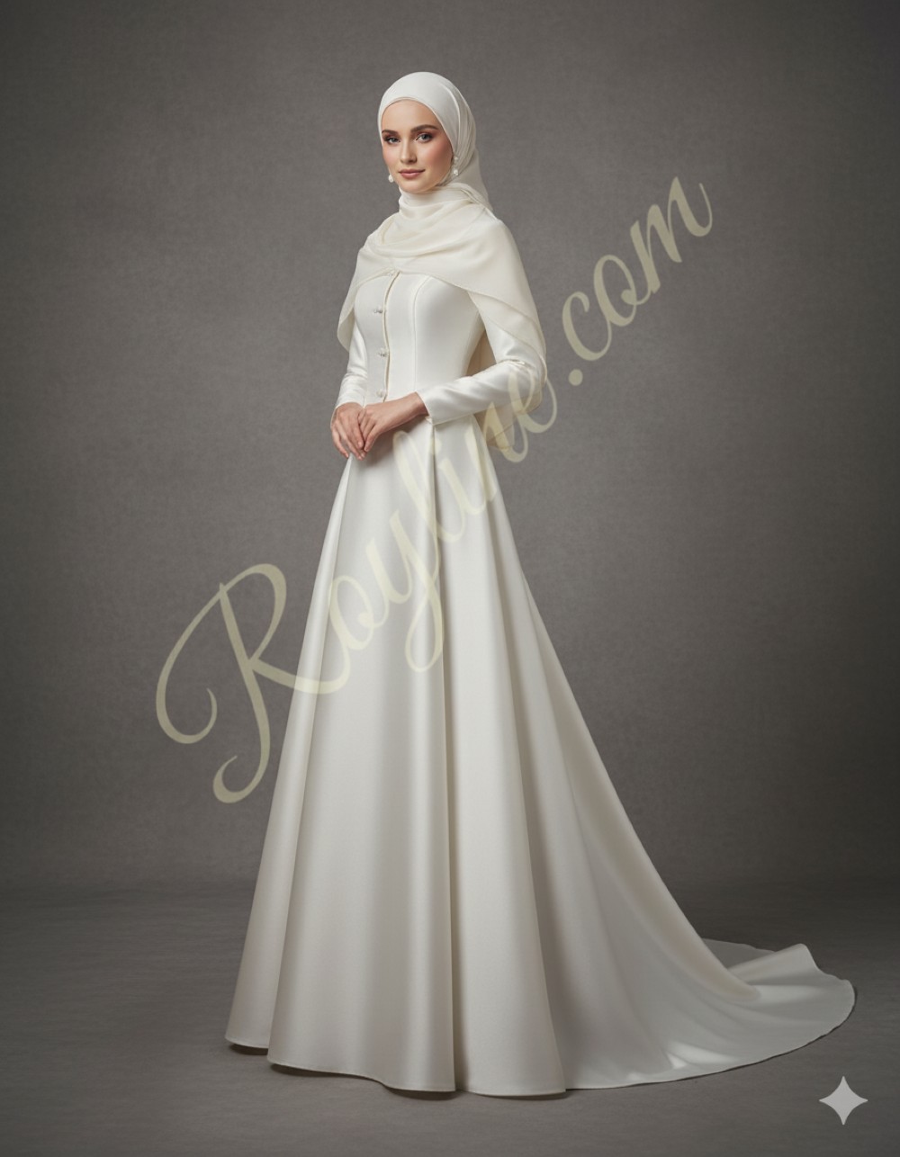 ชุดเจ้าสาว Aline-gown